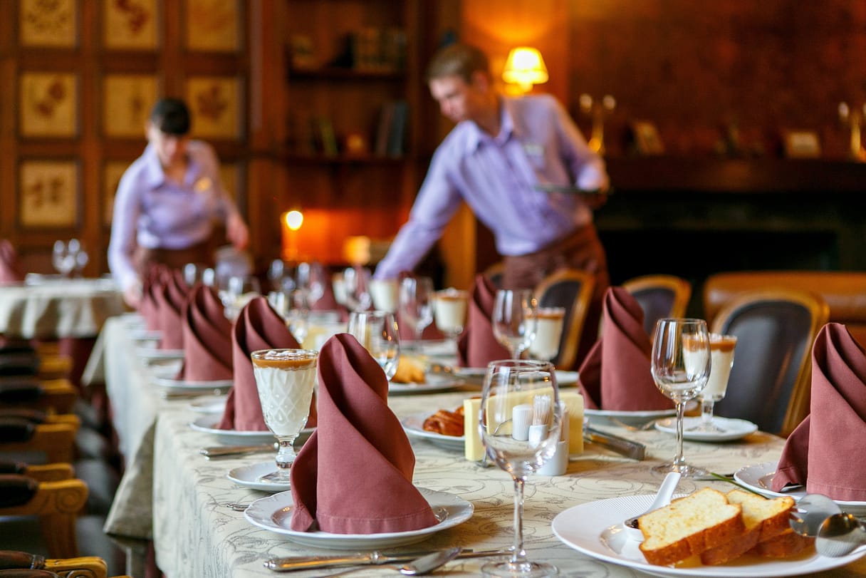 'The energy of a restaurant starts at the top'